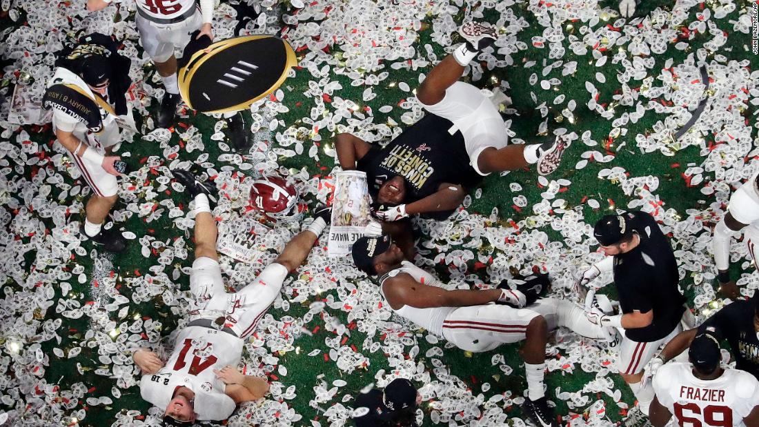 Alabama Vs Georgia Crimson Tide Win 5th Title In 9 Years CNN