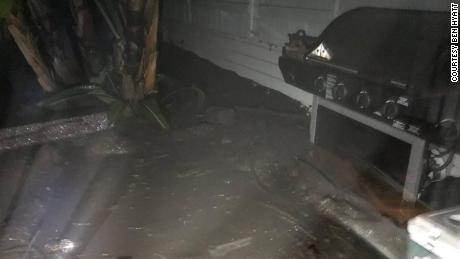 Ben Hyatt says his home in Montecito has been &quot;surrounded by mud.&quot;