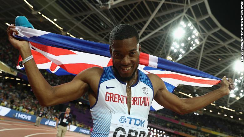 Sprinting for gold: Nethaneel Mitchell-Blake