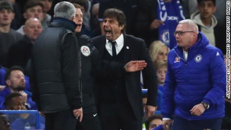 Jose Mourinho and Antonio Conte have fallen out -- and then some.