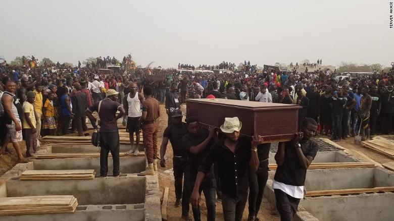 Image result for Benue mass burial