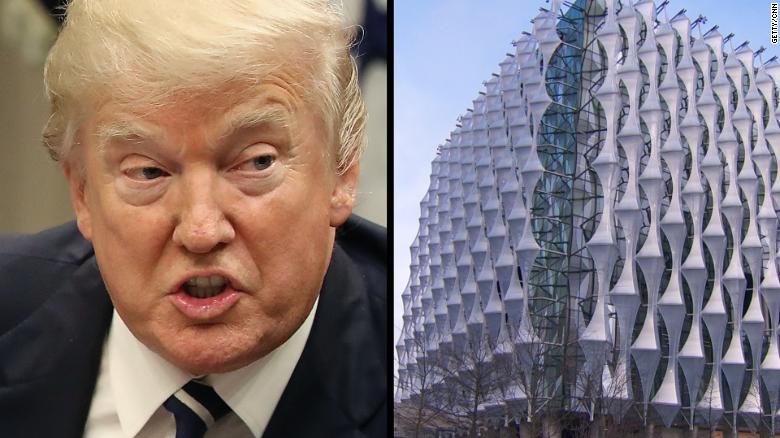 President Trump Cancels London Visit Over Bad Embassy Deal Cnnpolitics