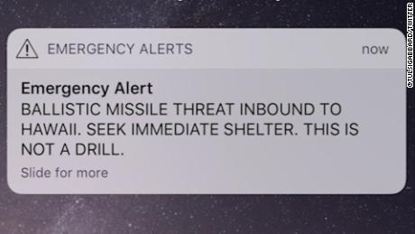 From paradise to panic: Hawaii residents and vacationers run for cover, fearing missile attack