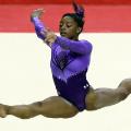 Simone Biles action