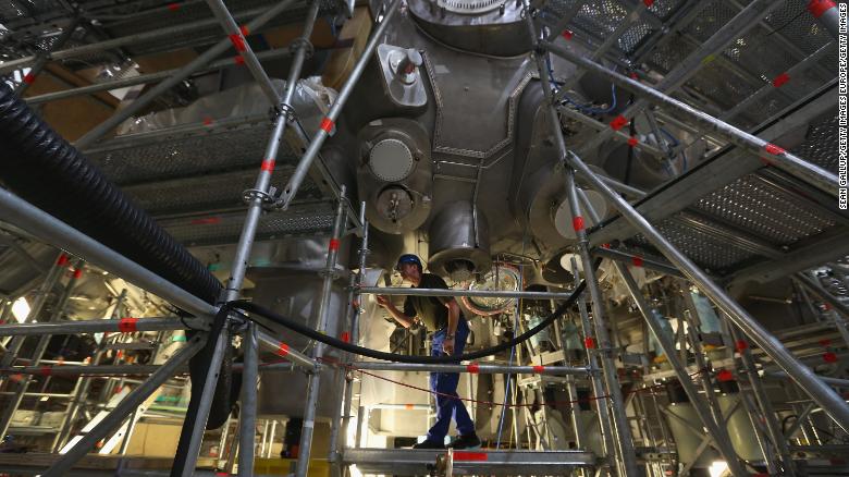 El reactor de fusión experimental Wendelstein 7-X.