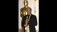 Freeman won the 2005 Academy Award for best supporting actor for "Million Dollar Baby." The boxing film swept the awards that year, winning best picture, best director for Clint Eastwood and best actress for Hilary Swank.