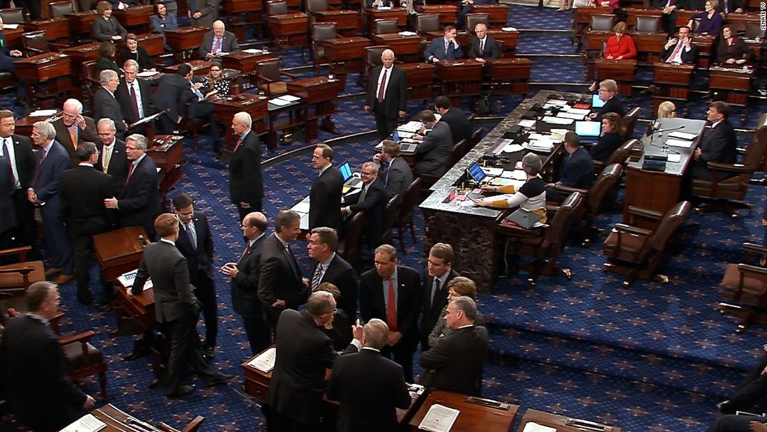 How senators voted on the government shutdown CNNPolitics