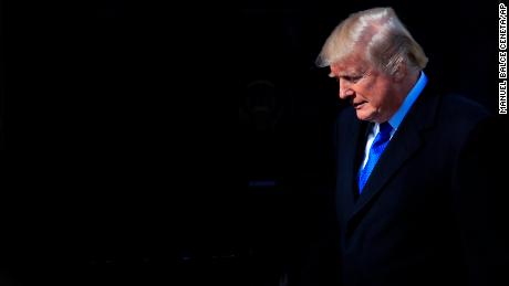 President Donald Trump walks to the podium to address participants of the annual March for Life event, in the Rose Garden of the White House in Washington, Friday, January 19.