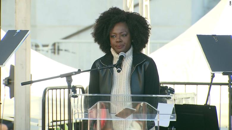 Viola Davis' full speech at Women's March