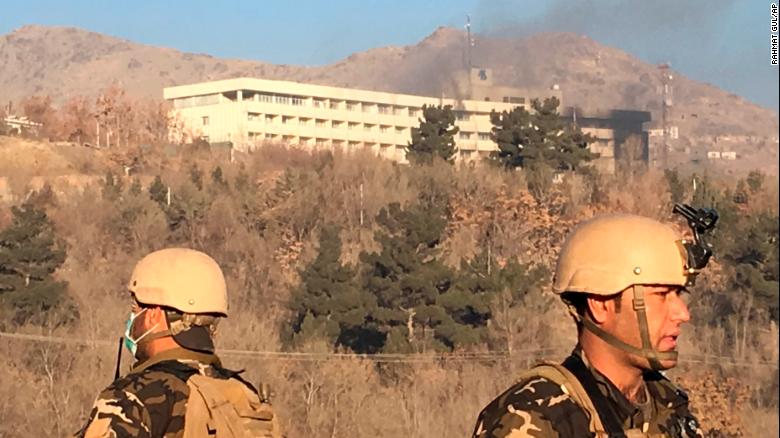 Gunmen launch attack on hotel in Kabul