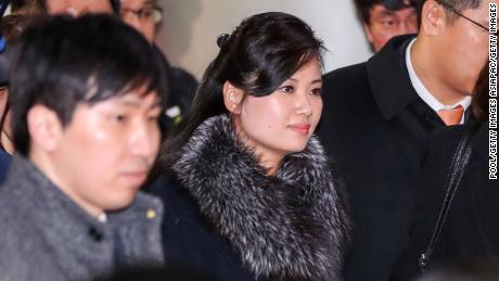 SEOUL, SOUTH KOREA - JANUARY 22:  (SOUTH KOREA OUT) Hyon Song-wol, head of the North Korea's Samjiyon Orchestra, arrive at the Seoul Railway Station to check the venues for its proposed art performances at Pyeongchang 2018 Winter Olympics on January 22, 2018 in Seoul, South Korea. (Photo by Korea Pool/Getty Images)