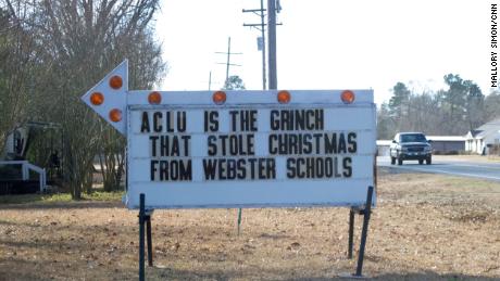 A billboard near Lakeside High responds to the issue that&#39;s troubling the community.