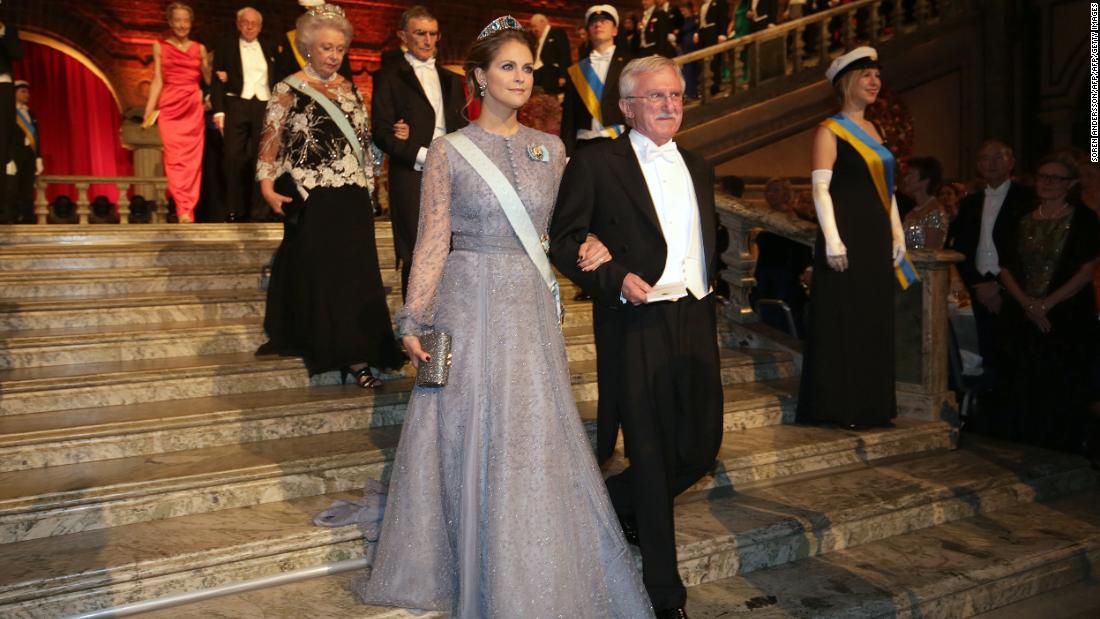 Modrich arrives with Sweden&#39;s Princess Madeleine at the Nobel Banquet in 2015. The STS 1964 alumni won his&lt;a href=&quot;https://www.nobelprize.org/nobel_prizes/chemistry/laureates/2015/modrich-facts.html&quot; target=&quot;_blank&quot;&gt; Nobel Prize in Chemistry&lt;/a&gt; &quot;for mechanistic studies of DNA repair,&quot; shedding light on the causes of cancer and how we age. 