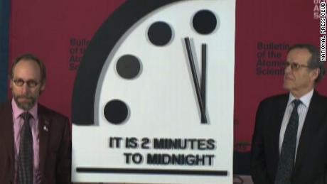 Doomsday Clock creeps closer to midnight