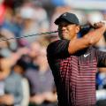 Tiger woods first tee drive golf farmers insurance open