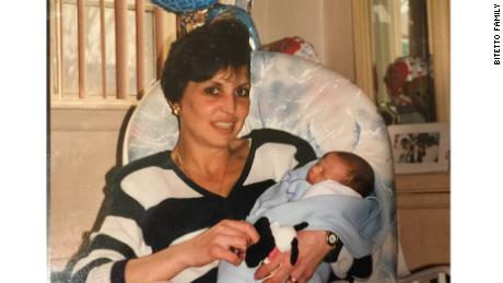 Joseph Bitetto as a newborn in 1996. 