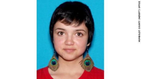 Rebekah &quot;Bekah&quot; Martinez in the missing person information distributed by the Humboldt Count Sheriff&#39;s Office.