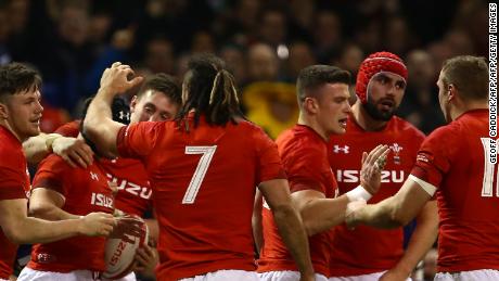 Wales proved dominant throughout the game at the Principality Stadium, running in four tries, including two for Leigh Halfpenny.