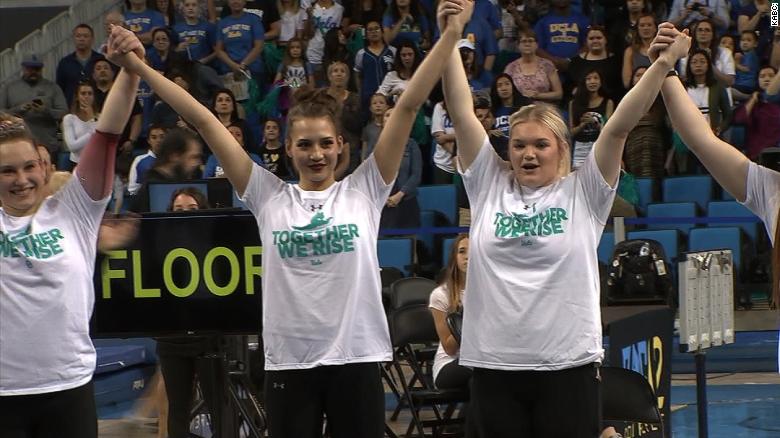 Gymnastics honors Nassar survivors