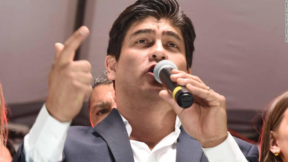 Carlos Alvarado Lidera Votaci N En Costa Rica Seg N El Primer Corte