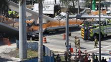 According to a fact sheet about the bridge on FIU's website, it cost $14.2 million to build and was funded as part of a $19.4 million grant from the US Department of Transportation. It was designed to withstand the strength of a Category 5 hurricane, the fact sheet said, and it was supposed to last for more than 100 years.