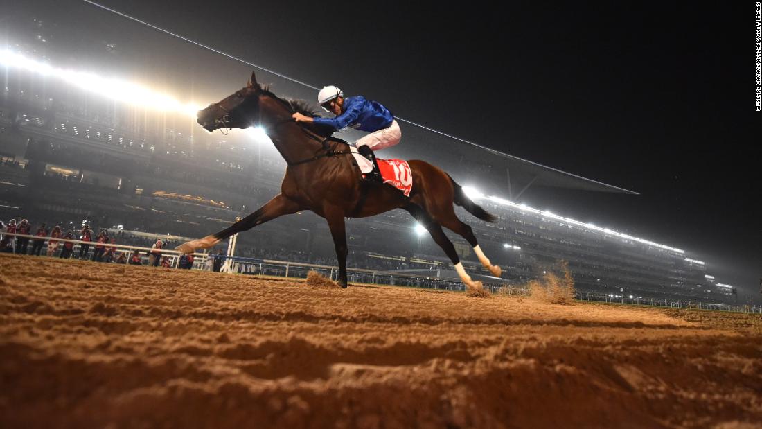 Last May, Thunder Snow bucked before pulling up early in the Kentucky Derby. On Saturday, the Irish thoroughbred looked far more assured.
