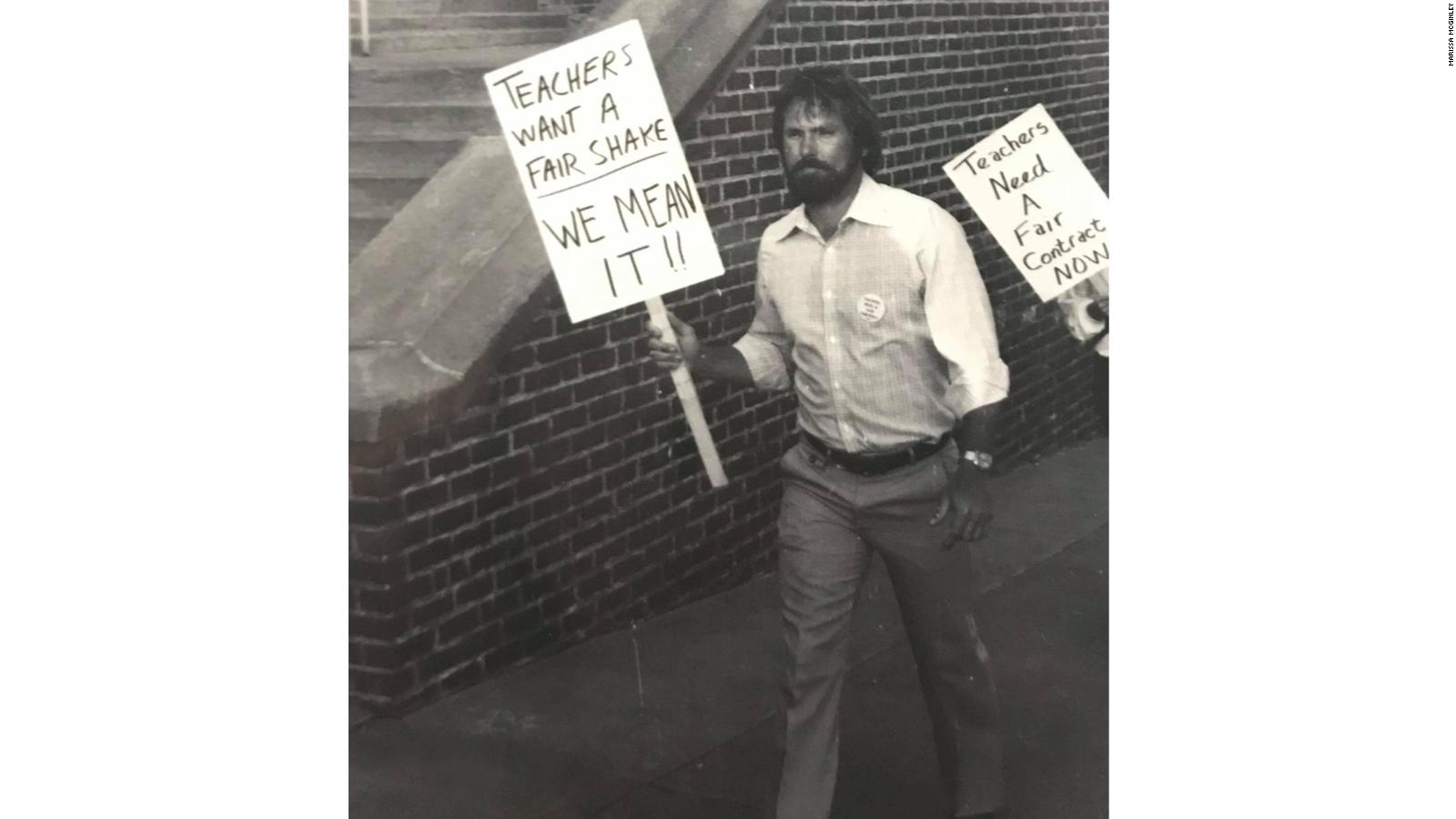 In Her Dad Went On Strike Now She S Protesting For The Same