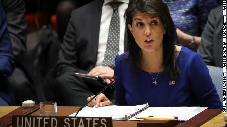 Haley blasts Iran over civilian deaths in the Middle East