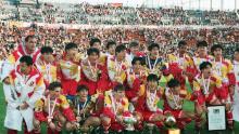 The Frenchman joined Arsenal in 1996 after managing Japanese club Nagoya Grampus Eight. Twenty years after his brief stay in Japan, Wenger's influence still echoes, following its rise from a backwater of world football to one of its emerging powers.