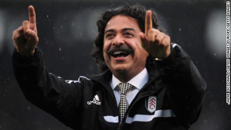 Shahid Khan owns soccer club Fulham, which is seeking promotion to the English Premier League.