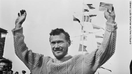 Robin Knox-Johnston: The first man to have sailed solo non-stop around the world