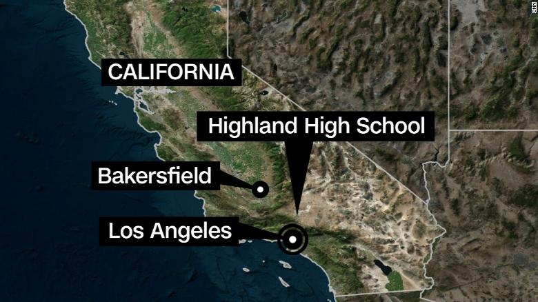 Reports of shots fired at California high school