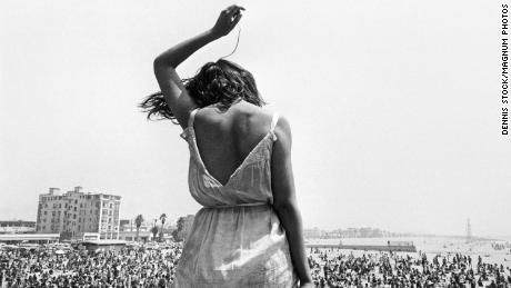 USA. California. 1968. Venice Beach Rock Festival.