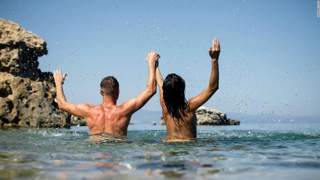 Teen At Nude Beach