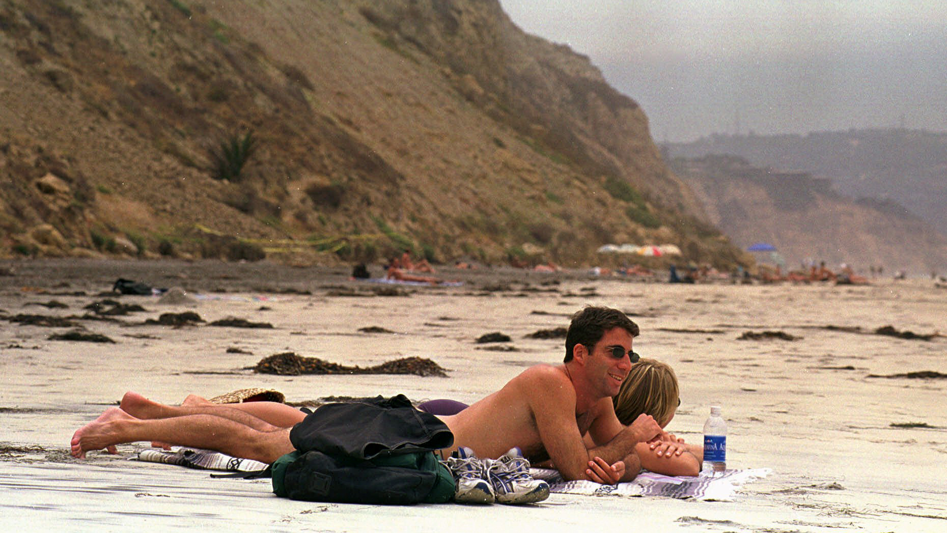 boys at nudist beach