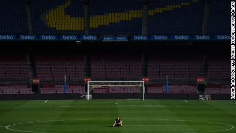 Having graced the pitch for 22 years, Iniesta reportedly remained barefoot in the Nou Camp center circle until 1am.