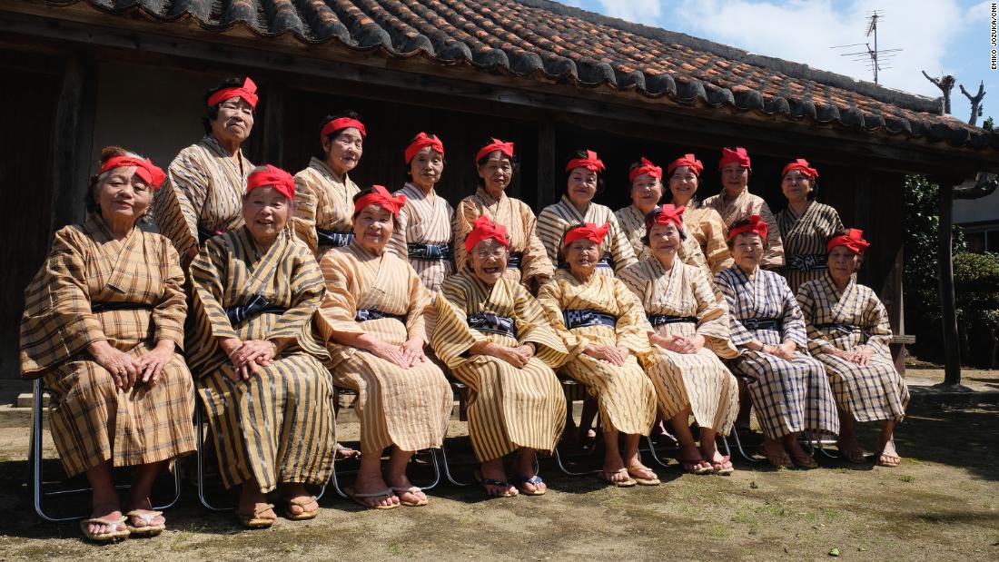 Okinawa has earned a reputation as a &quot;land of immortals&quot; owing to its many healthy senior citizens. Some of them make up the pop band KBG48.