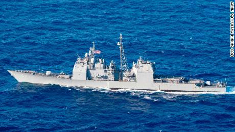 US sails warships past disputed islands in South China Sea