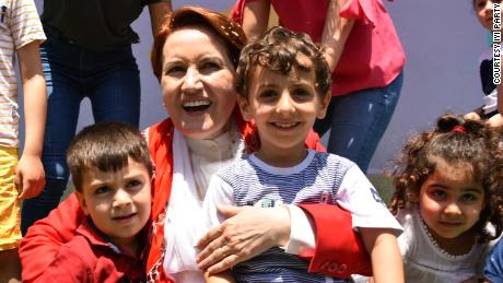 Presidential candidate Meral Aksener describes herself as a mother-like figure in Turkish politics.