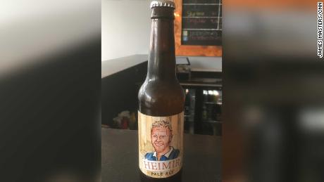 A special &#39;Heimir&#39; beer has been brewed on the island in honor of the national coach.