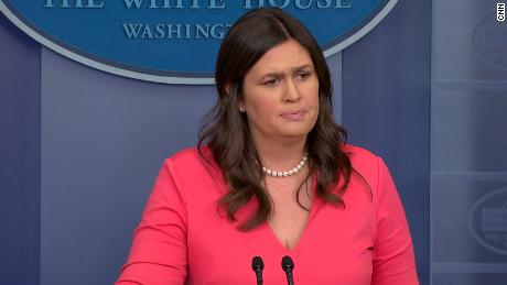 Sarah Sanders says she's been evicted from the restaurant because she works for Trump