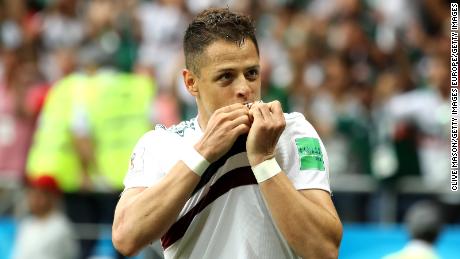 Javier Hernandez is Mexico&#39;s all-time top scorer with 50 international goals