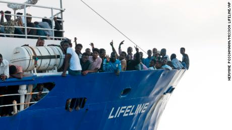 Stranded ship with more than 230 migrants finally docks in Malta