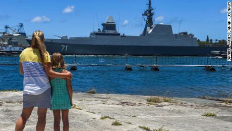 Republic of Singapore Navy guided-missile frigate RSS Tenacious arrives at Pearl Harbor, Hawaii, in preparation for RIMPAC 2018. Singapore is one of seven ASEAN nations participating in the exercises.