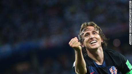   Modric scored a wonderful goal in Croatia and # Argentina's 3-0 win over Argentina 