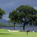 Best golf courses Scotland Loch Lomond sixth hole 