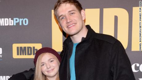   Actor Elsie Fisher and director Bo Burnham of & # 39; Eighth grade & # 39; attend The IMDb Studio and The IMDb Show at the Sundance Film Festival on January 20, 2018 in Park City, Utah. 