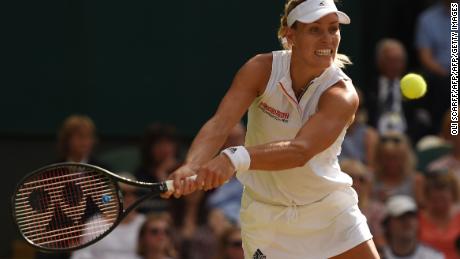 Kerber made just five unforced errors in the final