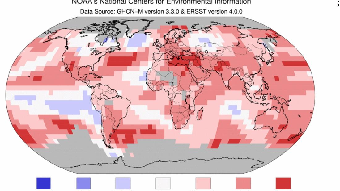 Heat Map Global Warming