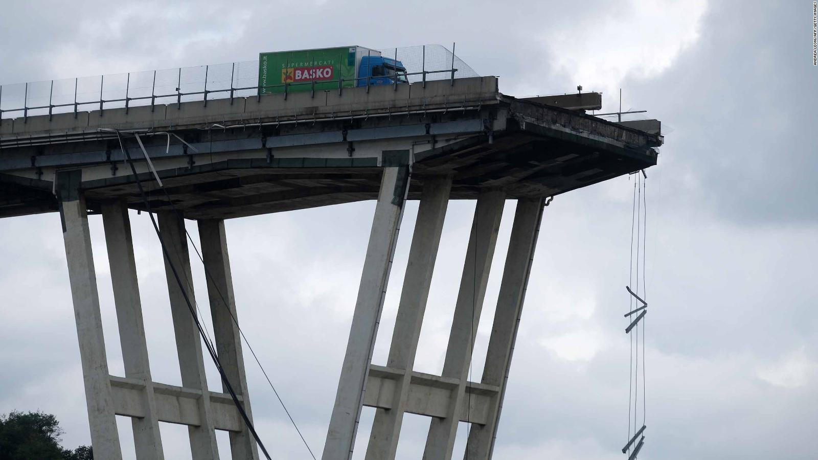 Genoa bridge demolished in dramatic explosion, 10 months after lethal